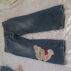 Altered jeans
